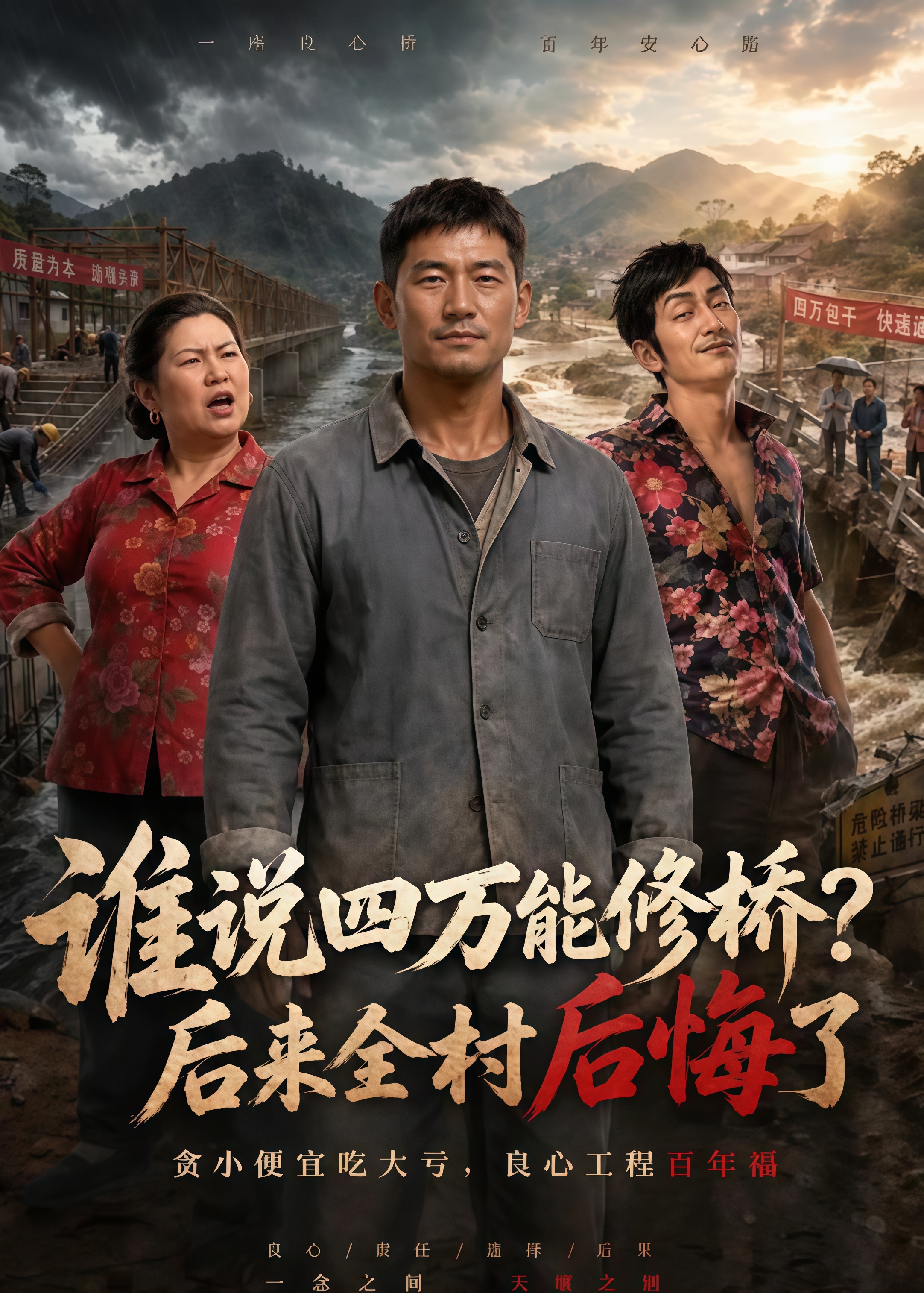 谁说四万能修桥？后来全村后悔了(全集)