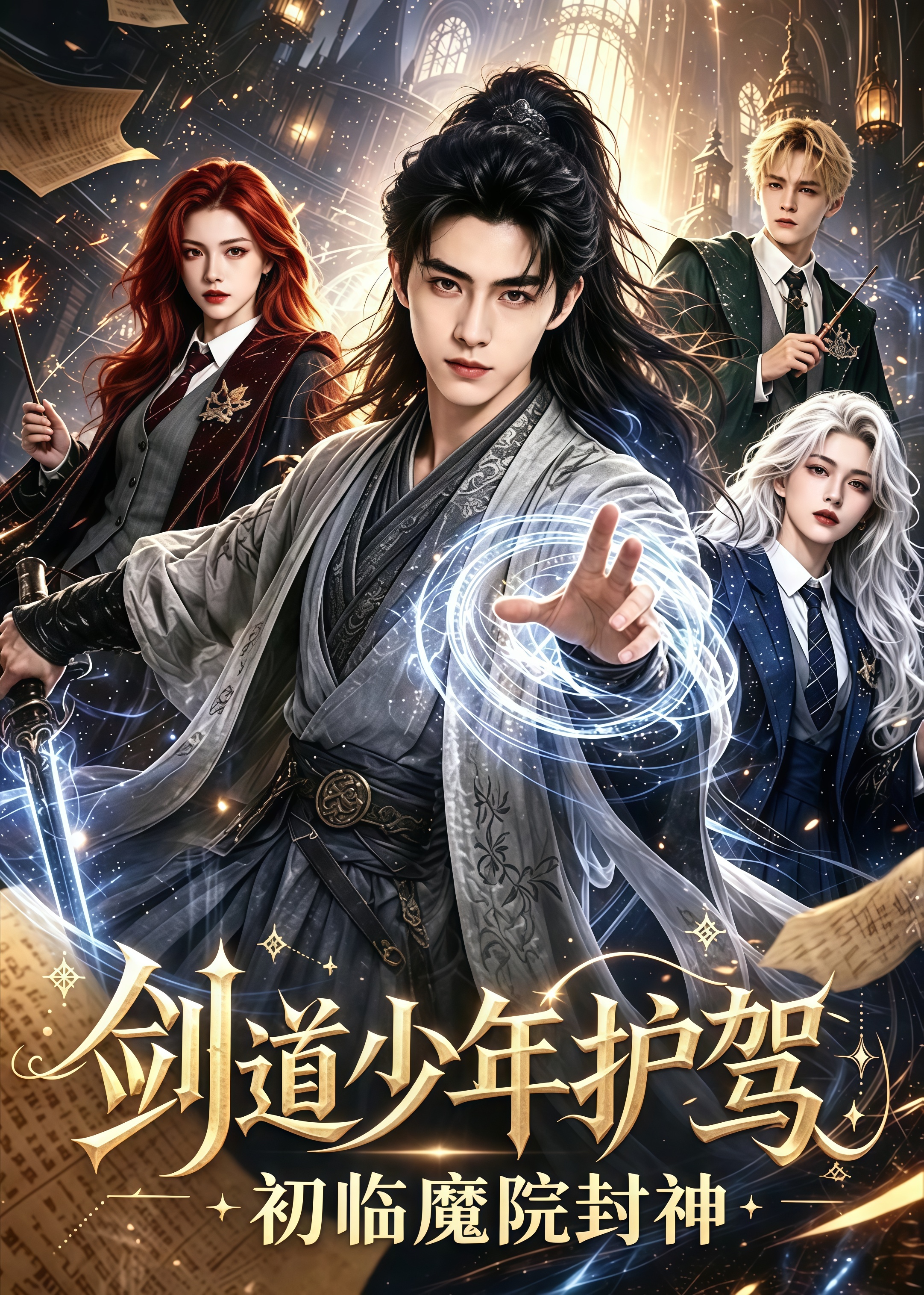 剑道少年护驾，初临魔院封神(全集)